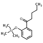 CAS 登录号：33342-91-5， 1-{2-[(三甲基硅烷基)氧基]苯基}-1-戊酮
