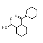 CAS#: 333437-34-6， 2-(1-Piperidinylcarbonyl)Cyclohexanecarboxylic Acid