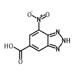 CAS#: 333767-00-3， 7-Nitro-2H-Benzotriazole-5-Carboxylic Acid
