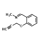 CAS#: 333785-09-4， (E)-N-Methyl-1-[2-(2-Propyn-1-Yloxy)Phenyl]Methanimine