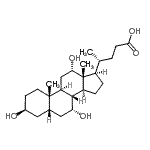 CAS#: 3338-16-7， (3beta,5beta,7alpha,12alpha)-3,7,12-Trihydroxycholan-24-Oic Acid