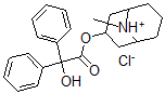 CAS#: 33383-26-5， (9-Methyl-9-Azoniabicyclo[3.3.1]Nonan-7-Yl) 2-Hydroxy-2,2-Diphenylacetate Chloride