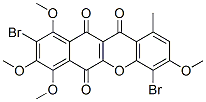 CAS#: 33390-35-1， 4,9-Dibromo-3,7,8,10-Tetramethoxy-1-Methylbenzo[b]Xanthene-6,11,12-Trione