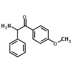 CAS#: 33420-69-8， 2-Amino-1-(4-Methoxyphenyl)-2-Phenylethanone