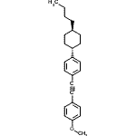 CAS 登录号：334826-60-7， 1-(反式-4-丁基环己基)-4-[(4-甲氧基苯基)乙炔基]苯
