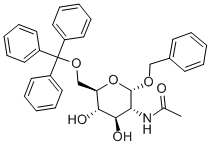 CAS#: 33493-71-9， Benzyl 2-Acetamido-2-Deoxy-6-O-Triphenyl-Methyl-alpha-D-Glucopyranoside