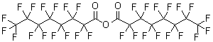 structure of CAS# 33496-48-9, Perfluorooctanoic Anhydride;2,2,3,3,4,4,5,5,6,6,7,7,8,8,8-Pentadecafluorocaprylic Acid;Ncgc00164448-01;Nsc95114