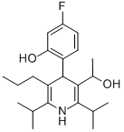 CAS 登录号：334992-01-7， 4-(4-氟-2-羟基苯基)-alpha-甲基-2,6-二(1-甲基乙基)-5-丙基-3-吡啶甲醇
