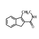 CAS#: 335031-37-3， N,3-Dimethyl-1H-Indene-2-Carboxamide