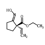 CAS#: 335260-40-7， Ethyl (1R,2E)-2-(Hydroxyimino)-1-Vinylcyclopentanecarboxylate