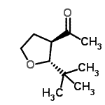 CAS#: 335388-14-2， 1-[(2R,3R)-2-(2-Methyl-2-Propanyl)Tetrahydro-3-Furanyl]Ethanone