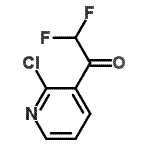 CAS 登录号：335449-20-2， 1-(2-氯-3-吡啶基)-2,2-二氟乙酮