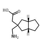 CAS#: 335671-51-7， [(3aR,6aS)-2-(Aminomethyl)Octahydro-2-Pentalenyl]Acetic Acid