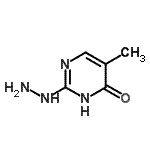 CAS 登录号：33575-17-6， 2-肼基-5-甲基-4(3H)-嘧啶酮