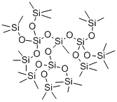 structure of CAS# 3360-32-5, Tris[Tris(Trimethylsiloxy)Siloxy]Methylsilane
