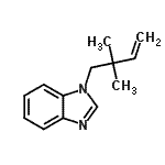 CAS#: 336106-25-3， 1-(2,2-Dimethyl-3-Buten-1-Yl)-1H-Benzimidazole