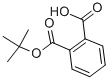 结构式 CAS# 33693-84-4, 邻苯二甲酸单叔丁酯