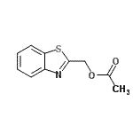 CAS#: 33720-91-1， 1,3-Benzothiazol-2-Ylmethyl Acetate