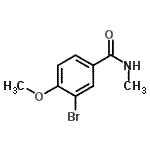 CAS#: 337536-21-7， 3-Bromo-4-Methoxy-N-Methylbenzamide