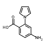 CAS#: 337913-58-3， 4-Amino-2-(1H-Pyrrol-1-Yl)Benzoic Acid