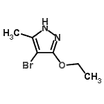 CAS#: 337915-60-3， 4-Bromo-3-Ethoxy-5-Methyl-1H-Pyrazole