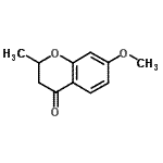 CAS 登录号：3380-61-8， 7-甲氧基-2-甲基-2,3-二氢-4H-苯并吡喃-4-酮