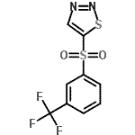 CAS#: 338407-94-6， 5-{[3-(Trifluoromethyl)Phenyl]Sulfonyl}-1,2,3-Thiadiazole