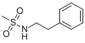 structure of CAS# 33893-36-6, N-(2-Phenylethyl)Methanesulfonamide;Stk093587;Chemdiv3_000831;Bas 00623189
