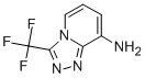 structure of CAS# 338982-42-6, 3-(Trifluoromethyl)[1,2,4]Triazolo[4,3-a]Pyridin-8-Amine;3-(TRIFLUOROMETHYL)[1,2,4]TRIAZOLO[4,3-A]PYRIDIN-8-AMINE;3-(TRIFLUOROMETHYL)[1,2,4]TRIAZOLO[4,3-A]PYRIDI-8-AMINE