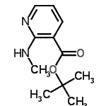 CAS#: 338990-70-8， 2-Methyl-2-Propanyl 2-(Methylamino)Nicotinate