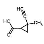 CAS#: 339292-22-7， 2-Ethynyl-2-Methylcyclopropanecarboxylic Acid