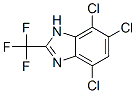 CAS#: 3393-59-7， 4,6,7-Trichloro-2-(Trifluoromethyl)-1H-Benzimidazole