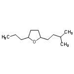 CAS 登录号：33933-71-0， 2-(3-甲基丁基)-5-丙基四氢呋喃