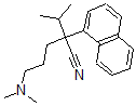 CAS#: 3399-36-8， 5-Dimethylamino-2-Naphthalen-1-Yl-2-Propan-2-Ylpentanenitrile