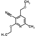 CAS#: 340691-07-8， 2-Ethoxy-4-(Methoxymethyl)-6-Methylnicotinonitrile