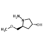 CAS#: 340740-62-7， (3R,5S)-1-Amino-5-(Methoxymethyl)-3-Pyrrolidinol