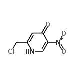 CAS#: 340806-00-0， 2-(Chloromethyl)-5-Nitro-4(1H)-Pyridinone