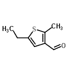 CAS#: 341008-55-7， 5-Ethyl-2-Methyl-3-Thiophenecarbaldehyde