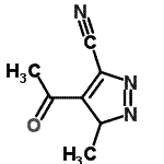CAS#: 341009-16-3， 4-Acetyl-3-Methyl-3H-Pyrazole-5-Carbonitrile