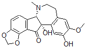 CAS#: 34114-84-6， (+)-6,7,8,12b-Tetrahydro-11,12b-dihydroxy-10-methoxy-6-methyl-1,3-dioxolo[4,5]indeno[2,1-a][3]benzazepin-13(5bH)-one