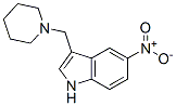 CAS#: 3414-69-5， 5-Nitro-3-(Piperidin-1-Ylmethyl)-1H-Indole