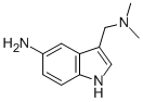 structure of CAS# 3414-74-2, 5-Aminogramine;(5-Amino-1H-Indol-3-Yl)Methyl-Dimethyl-Amine;3-((Dimethylamino)Methyl)-5-Indoleamine;5-22-11-00288 (Beilstein Handbook Reference)