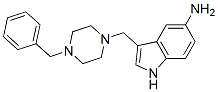 CAS#: 3414-78-6， 3-[[4-(Phenylmethyl)Piperazin-1-Yl]Methyl]-1H-Indol-5-Amine