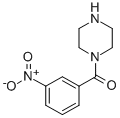 CAS 登录号：341529-34-8， (3-硝基-苯基)-哌嗪-1-基-甲酮
