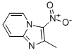 structure of CAS# 34165-09-8, 2-Methyl-3-Nitroimidazo[1,2-a]Pyridine;2-METHYL-3-NITROIMIDAZO[1,2-A]PYRIDINE