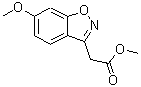 CAS 登录号：34173-01-8， (6-甲氧基-1,2-苯并恶唑-3-基)乙酸甲酯