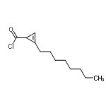 CAS#: 341996-53-0， 2-Octyl-2-Cyclopropene-1-Carbonyl Chloride