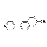 CAS#: 342037-18-7， 4-(2-Methyl-4H-1,3-Benzodioxin-6-Yl)Pyridine