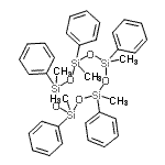 CAS#: 34239-75-3， 2,4,6,8,10-Pentamethyl-2,4,6,8,10-pentaphenyl-1,3,5,7,9,2,4,6,8,10-pentoxapentasilecane