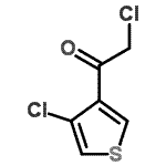 CAS 登录号：342402-24-8， 2-氯-1-(4-氯-3-噻吩基)乙酮
